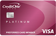Credit One Bank Unsecured Visa with Cash Back Rewards credit card