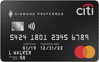 Citi Diamond Preferred credit card
