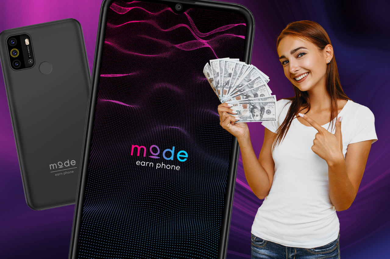 Mobile Model Offer Introducing a New Phone That Pays You to Use It