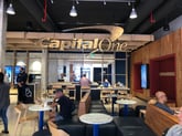 CapitalOne bank interior