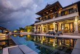 Luxury villa or mansion with pool