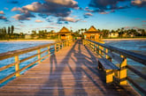 A fishing pier in Naples, Florida