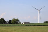 Michigan wind turbine farm