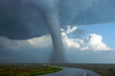 Tornadoes are an example of extreme weather