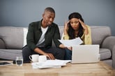 Couple worried about bills
