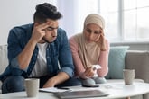 Couple stressed about finances