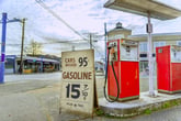 Old gas station