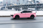 Pink Porsche Cayenne