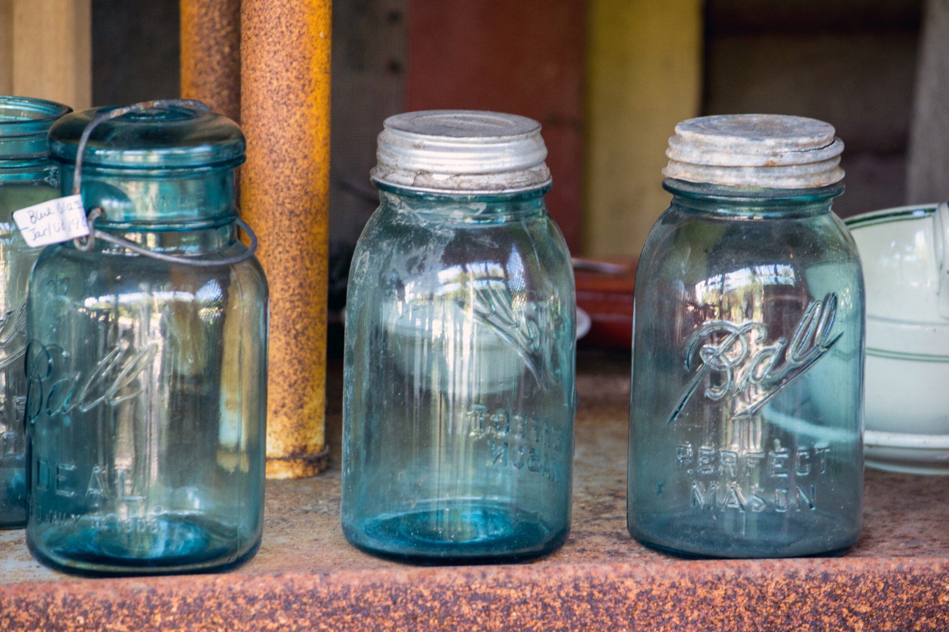 Antique Ball Mason jars