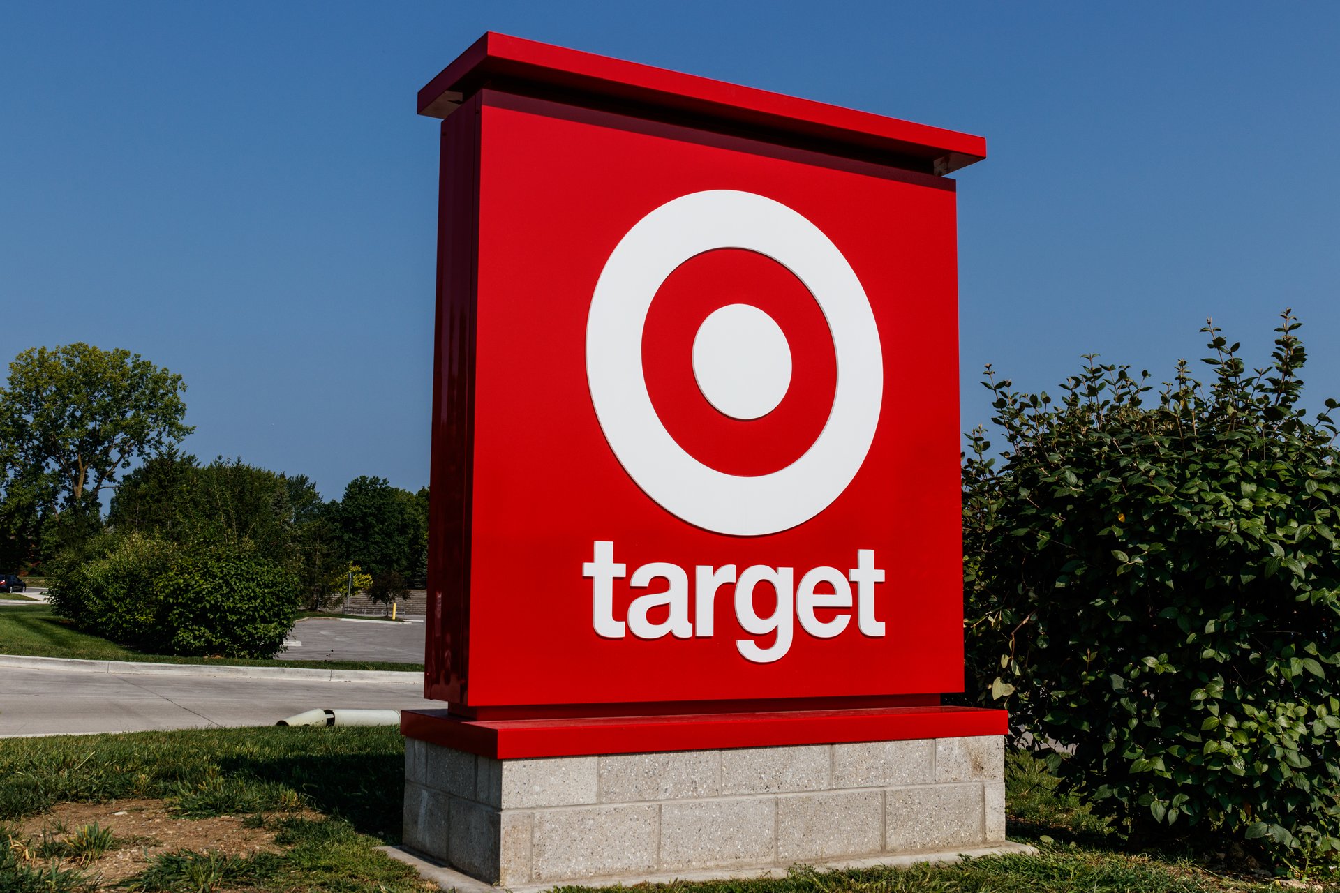 Target store sign