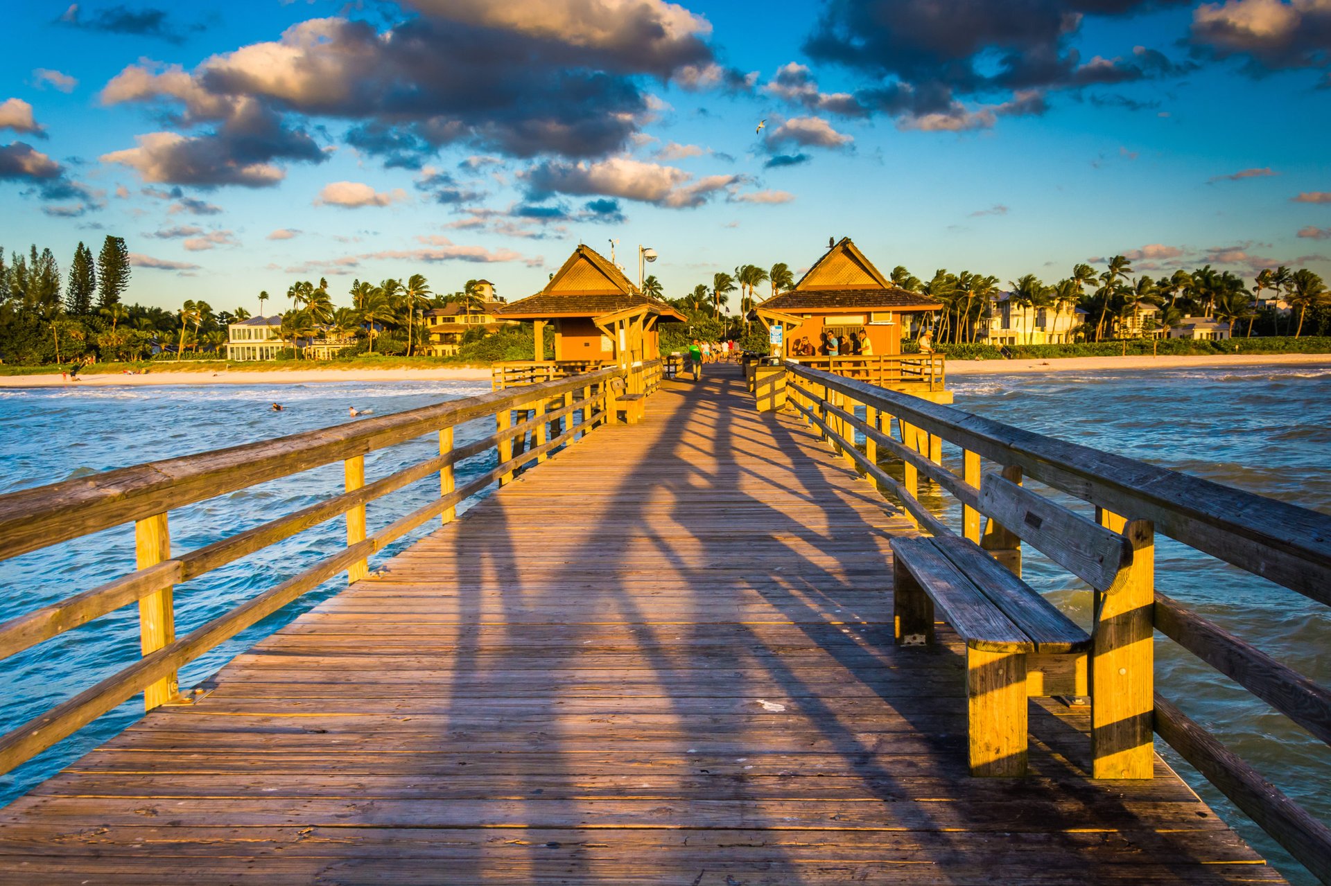 A fishing pier in Naples, Florida