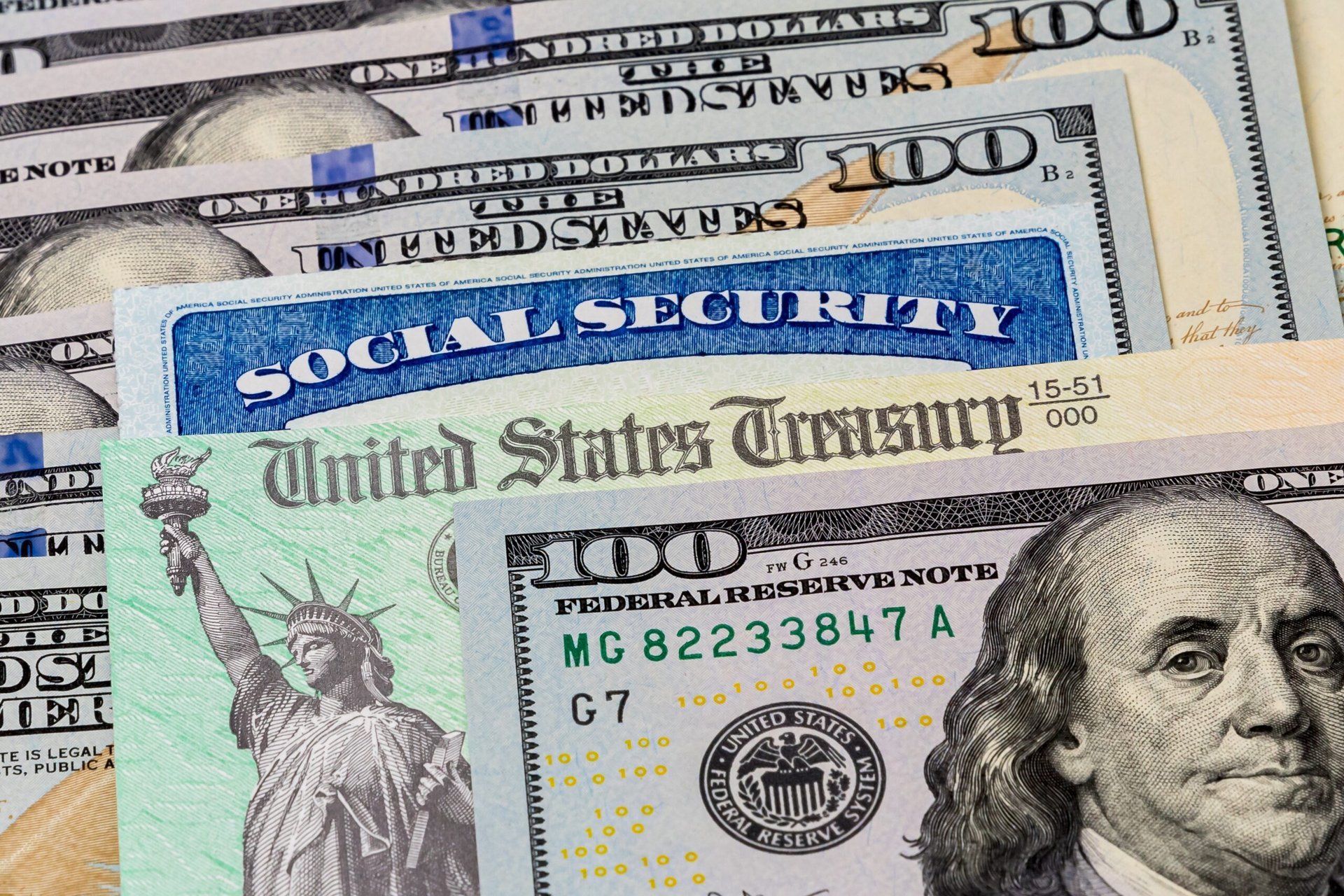 Social Security taxes cash