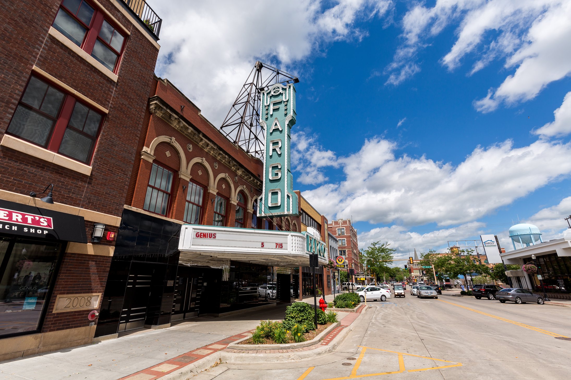 Downtown Fargo.