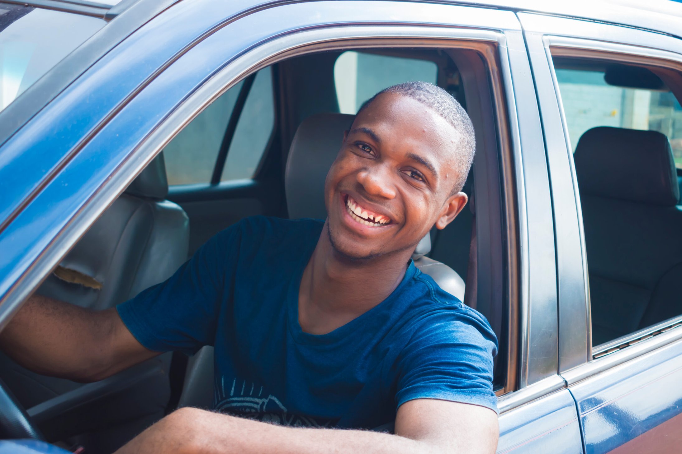 Happy driver