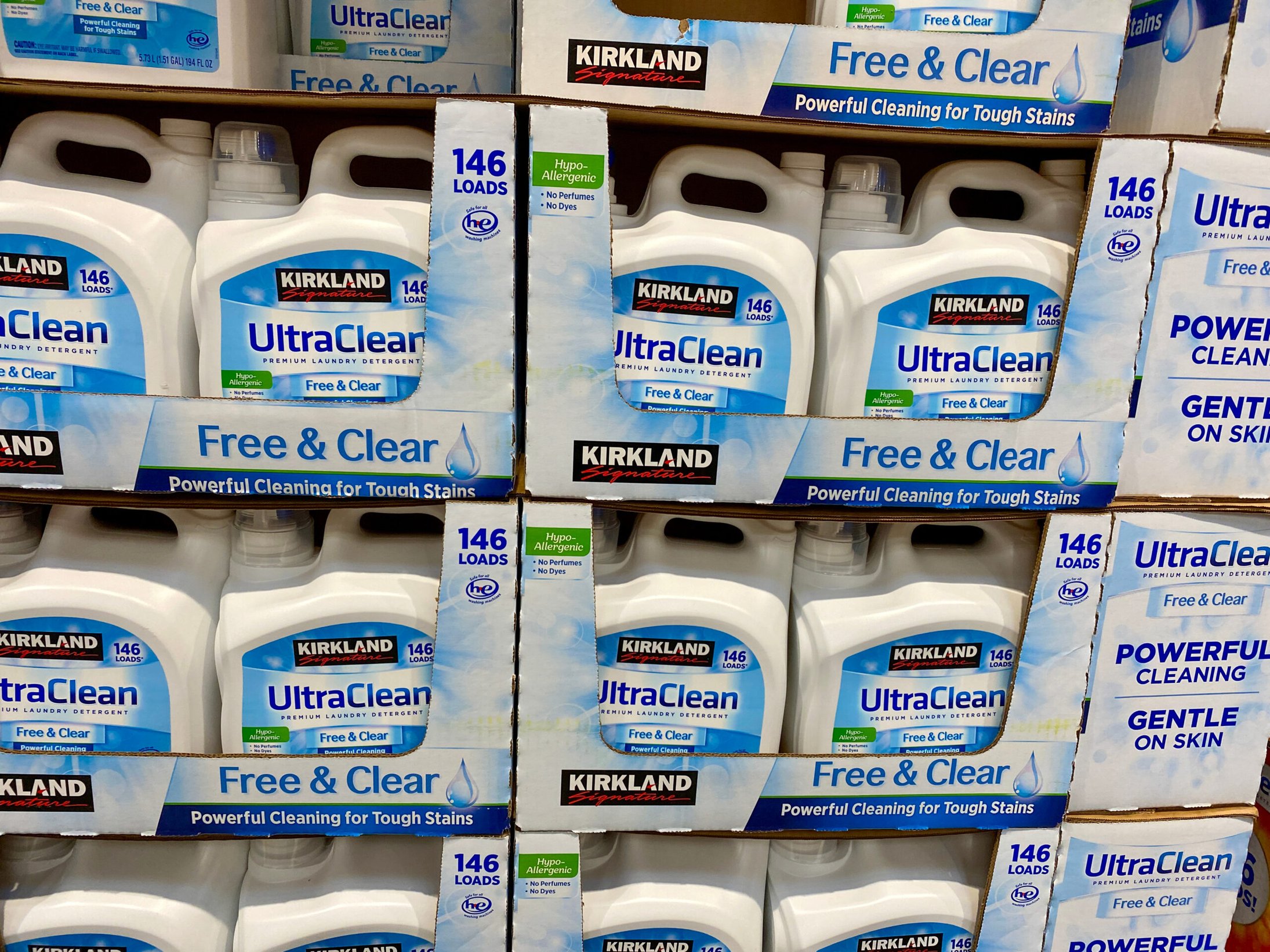 Kirkland Signature Free and Clear Laundry Detergent
