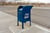 U.S. Postal Service blue collection box