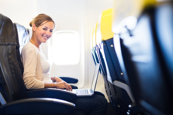 airplane passenger