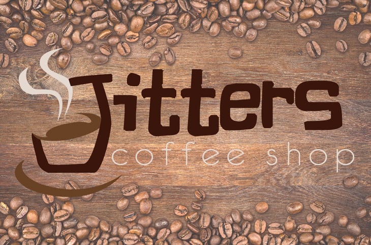 Jitters coffee sign