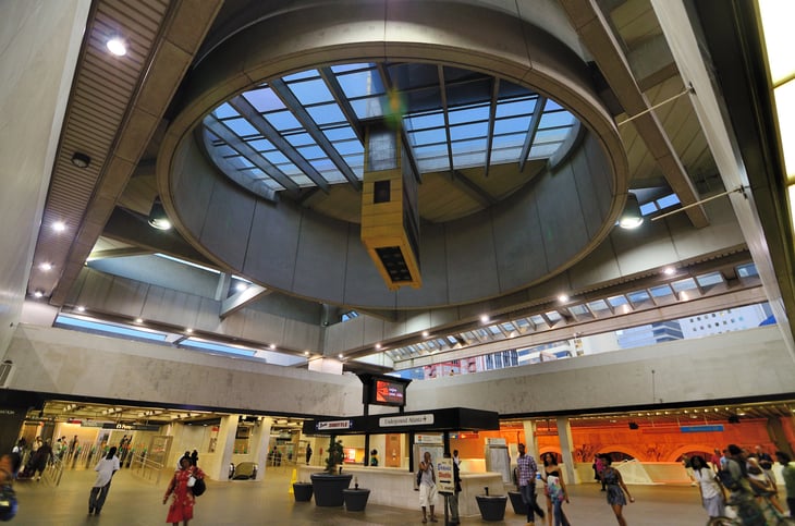 Five Points metro station in Atlanta
