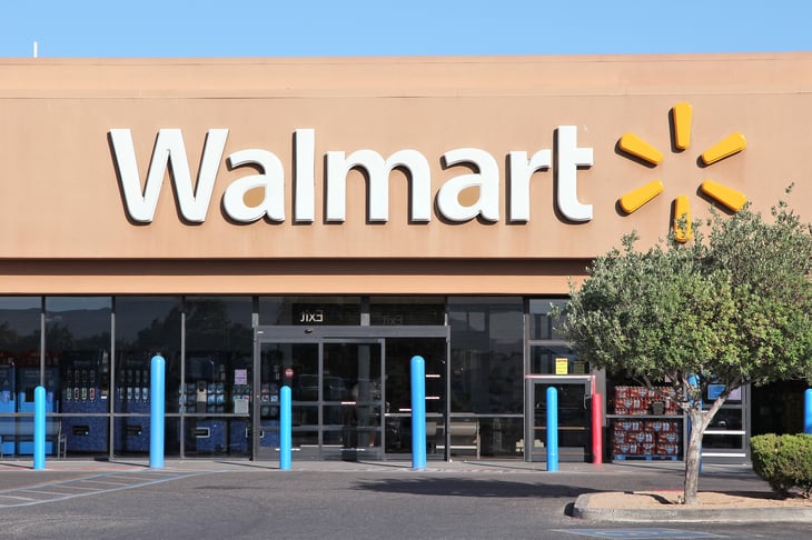 Walmart store in Ridgecrest, California