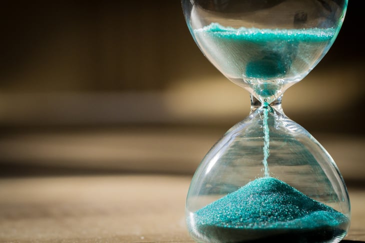 Hourglass timer