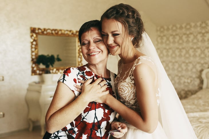 Family wedding dress