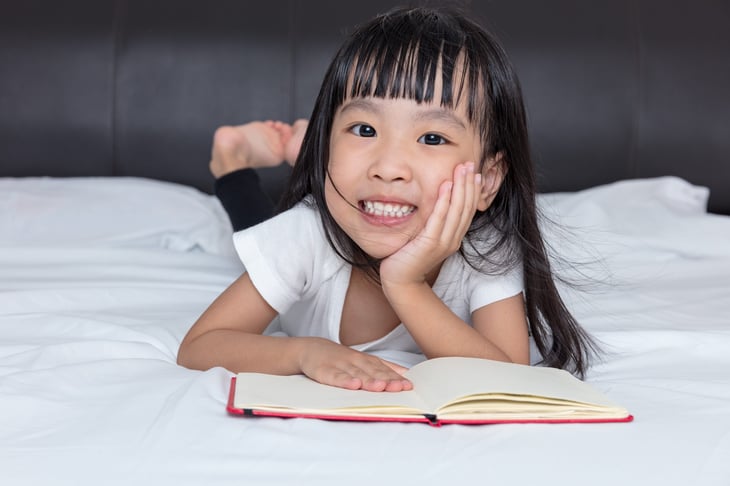 child reading