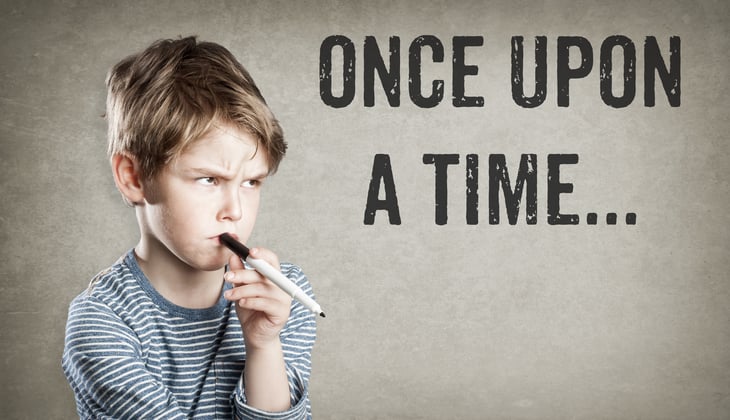 Kids enjoy telling - and hearing - good stories.