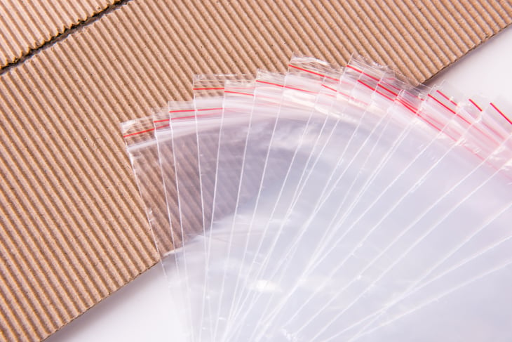 Plastic sealable bags