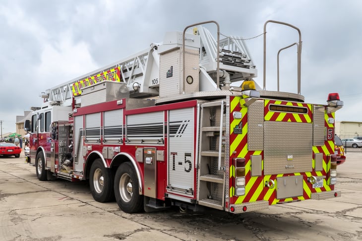 San Marcos Fire Department firetruck