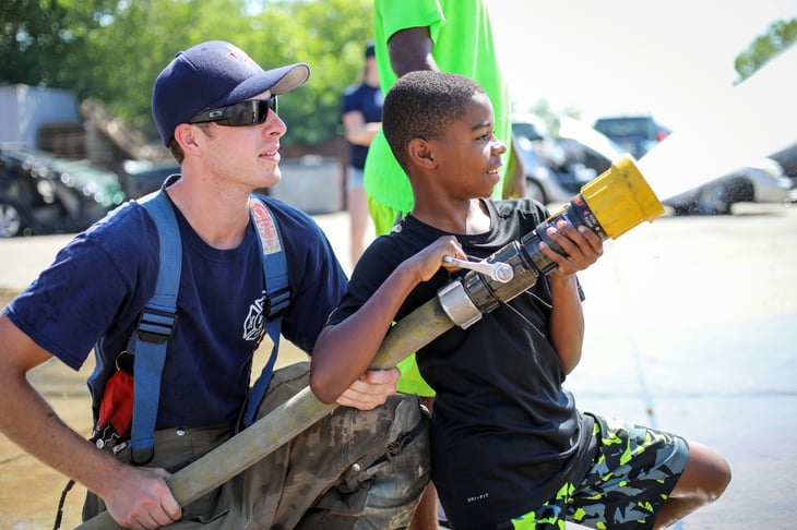 Firefighter in Denver, Colorado
