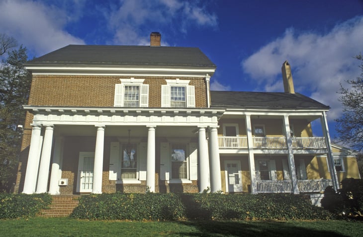 Governor's mansion in Dover, Delaware