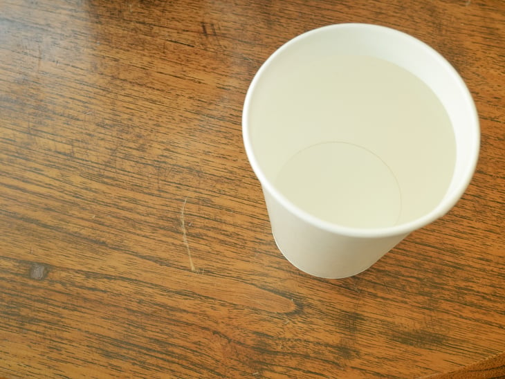 Paper water cup