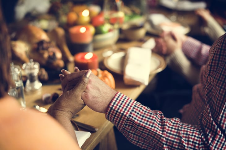 Thanksgiving meal