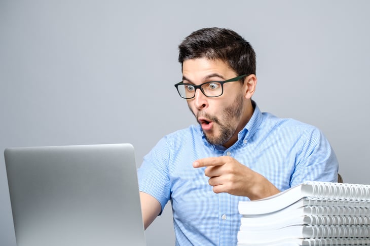 Man at computer