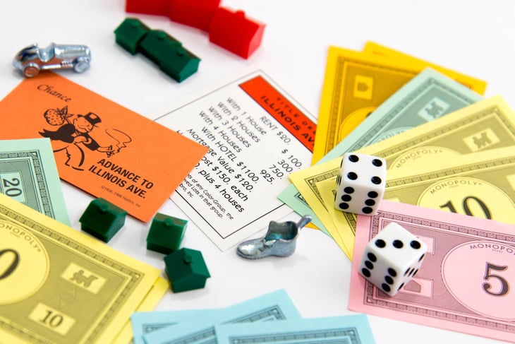 Monopoly pieces