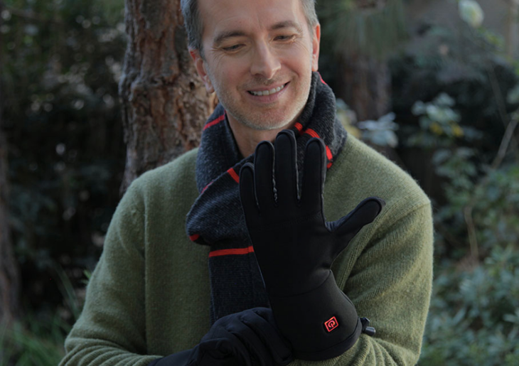 Gloves with warmers