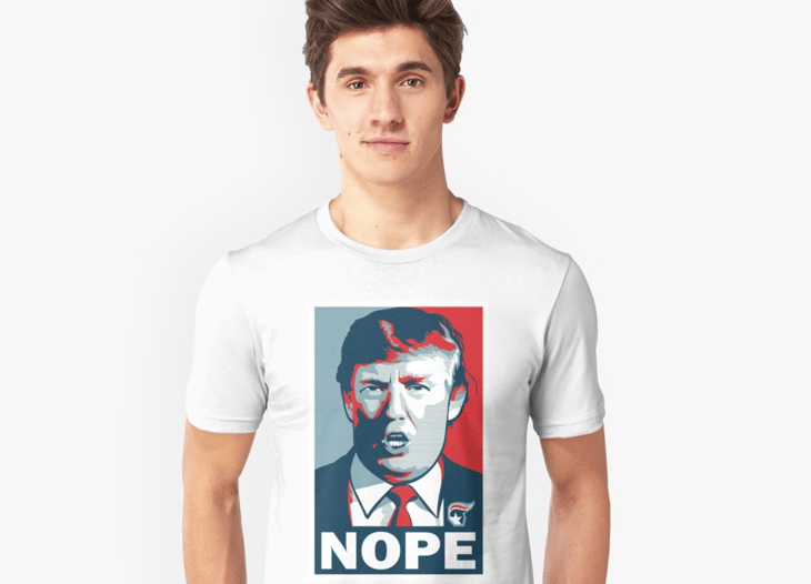"Nope" Trump teeshirt