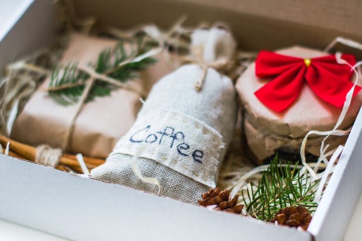 Coffee gift box