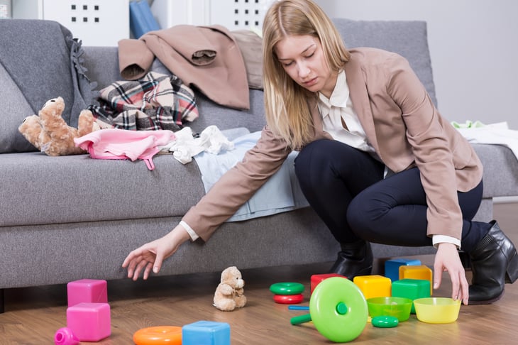 Cleaning clutter