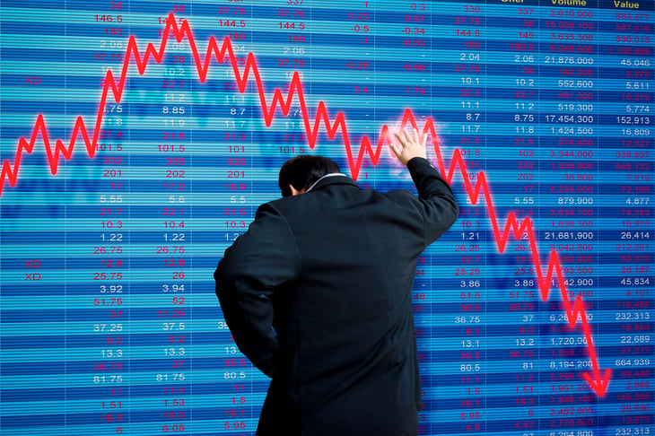 Falling Stock Market