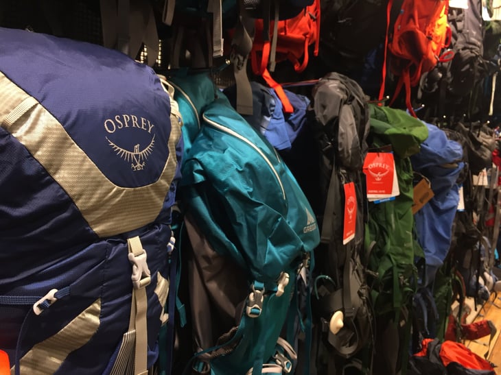 Osprey backpacks