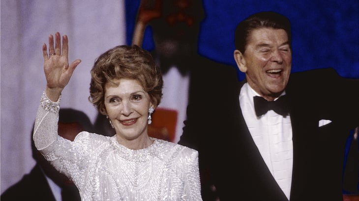 President Ronald Reagan and First Lady Nancy Reagan