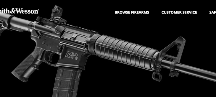 Smith and Wesson guns.