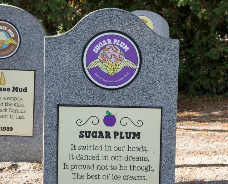 Ben & Jerry's Flavor Graveyard