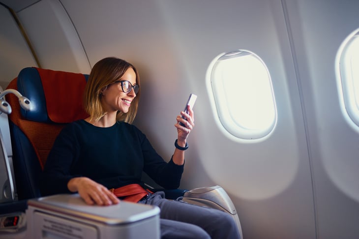 business class passenger