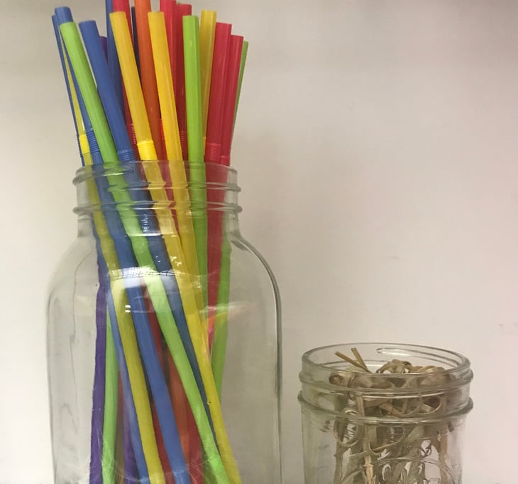 Items in mason jars