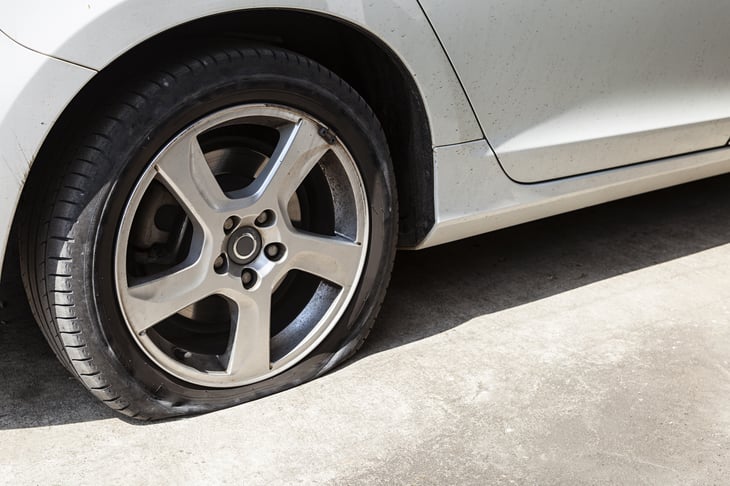 Flat tire