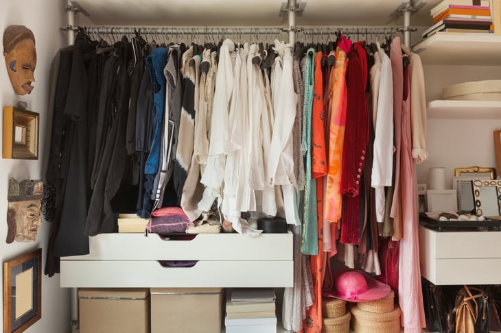 Clothes closet