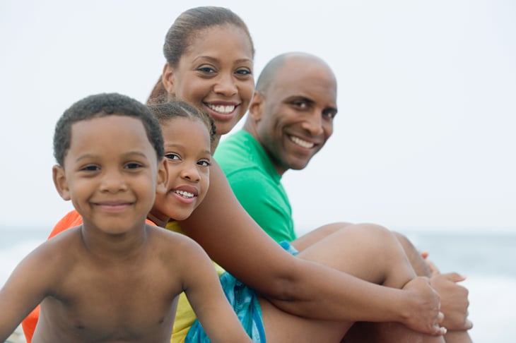 Family on vacation